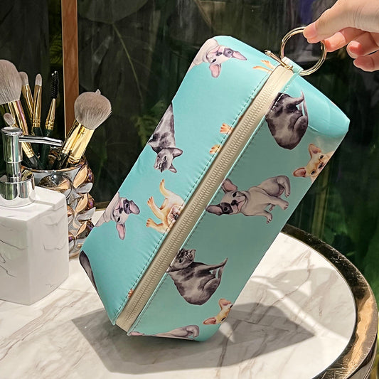 Vanitie Bags Cute Print Waterproof Cosmetic Travel Bag