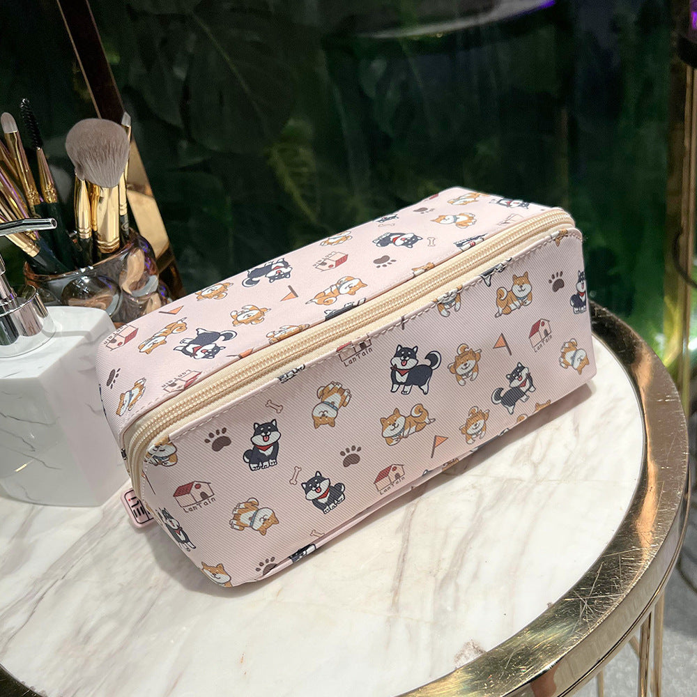 Vanitie Bags Cute Print Waterproof Cosmetic Travel Bag